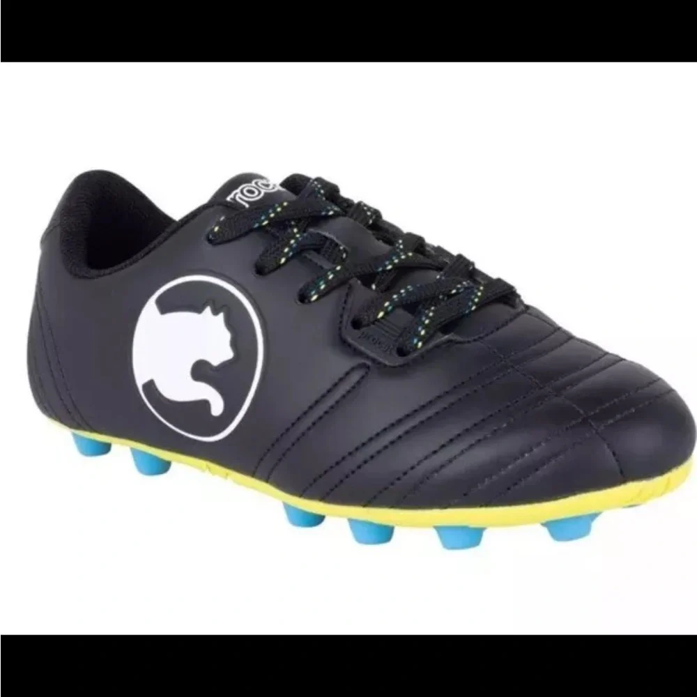 ProCat by Puma Youth Kids Soccer Cleats Field Training Shoes, Black Size 1